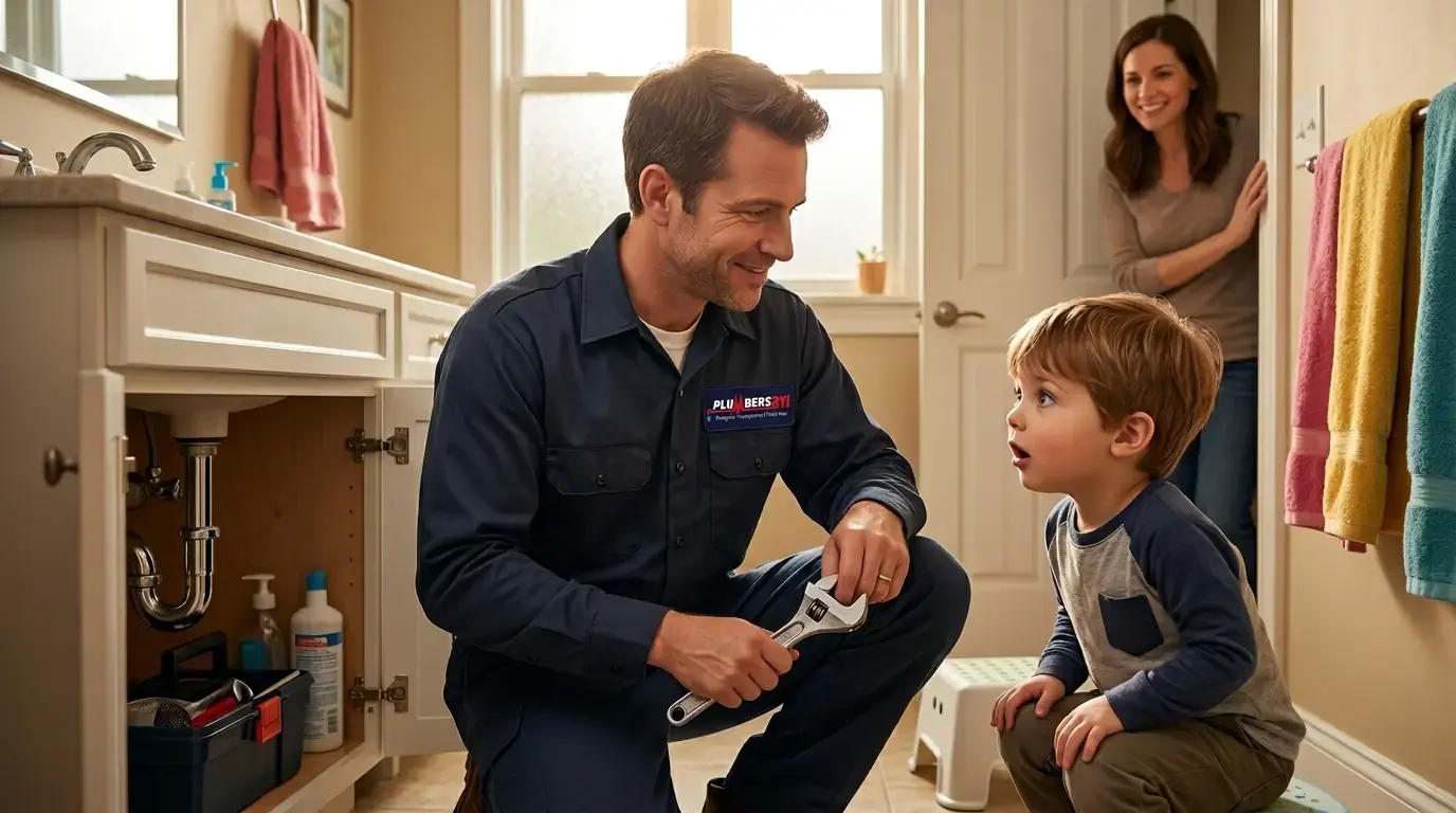 Licensed plumber at work in Cary, IL